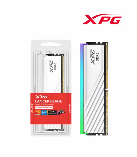 XPG MEM RAM XPG LANCER BLADE 16GB DDR5 6000MHZ RGB WHITE