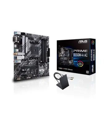 ASUS PRIME B550M-A AC, WI-FI, AM4 AMD
