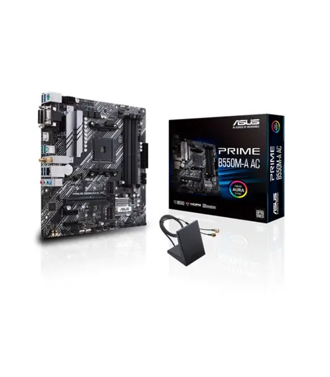 ASUS PRIME B550M-A AC, WI-FI, AM4 AMD