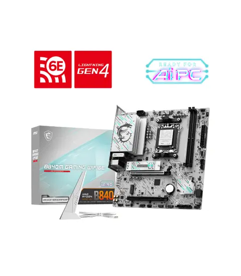 MSI B840M GAMING WIFI6E AMD AM5 DDR5