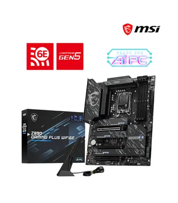 MSI Z890 GAMING PLUS WIFI6E ATX DDR5 LGA 1851