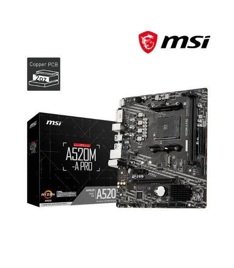MSI A520M-A PRO DDR4