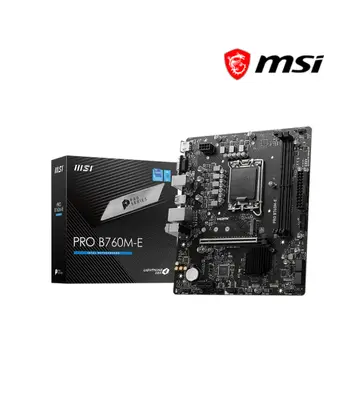 MSI PRO B760M-E DDR5 LGA 1700 M.ATX
