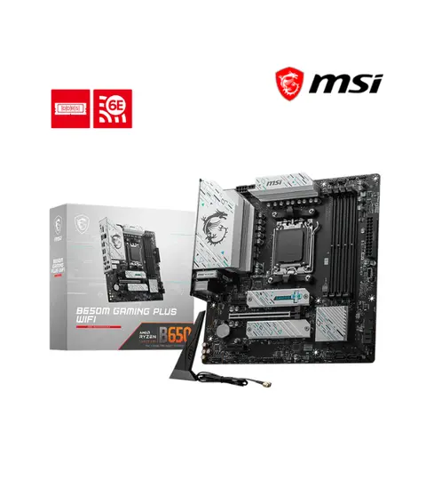 MSI PLACA MSI B650M GAMING PLUS WIFI, DDR5, AM5, AMD