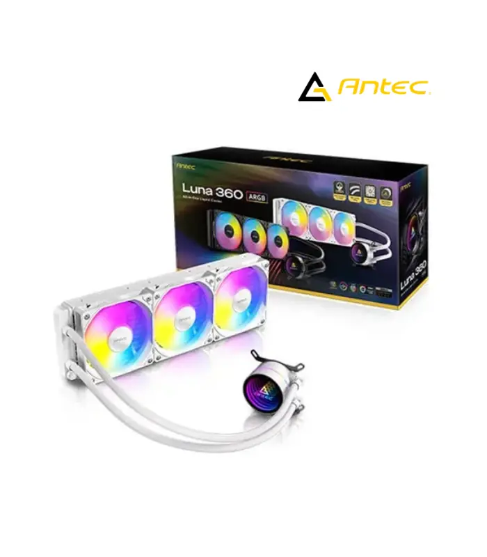 ANTEC LIQUIDA ANTEC LUNA 360 ARGB 360MM WHITE
