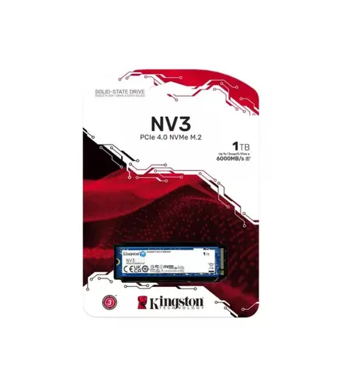 KINGSTON M.2 1TB KINGSTON NV3 NVME 6000Mbs PCIE GEN4