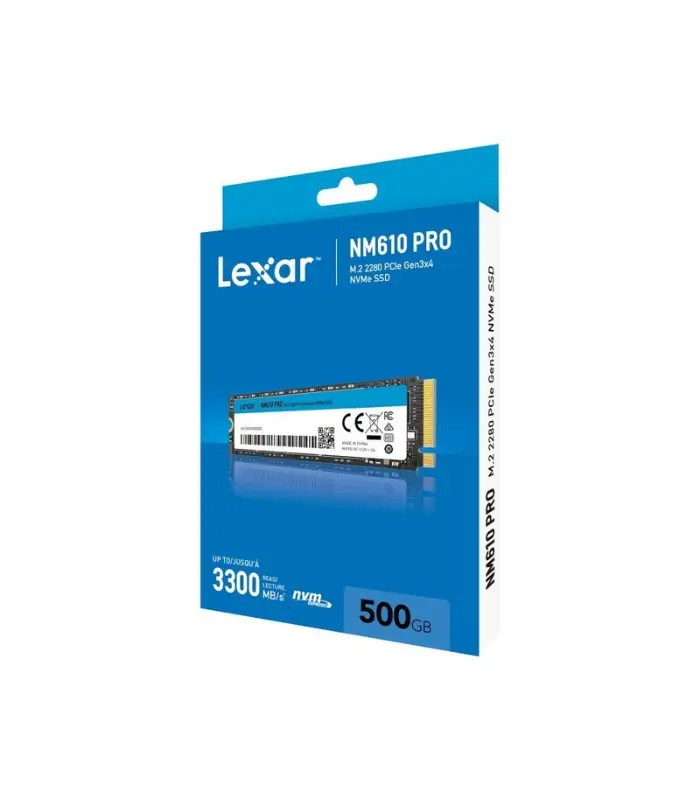 M.2 LEXAR NM610 PRO 500GB 3300MB/s, NVMe 2280 Pcie GEN 3x4