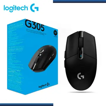 LOGITECH G G305 LIGHTSPEED WIRELESS GAMING USB BLACK (PN:910-005281)