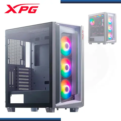 XPG CRUISER WHITE ARGB SIN FUENTE VIDRIO TEMPLADO USB 3.1/USB 3.0 (PN:CRUISERST-WHCWW)