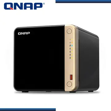 ALMACENAMIENTO NAS QNAP TS-464-8G CELERON N5095 4 CORE 4 BAHÍAS/MEMORIA 8GB RAM SODIMM (AMPLIABLE 16GB) RJ45