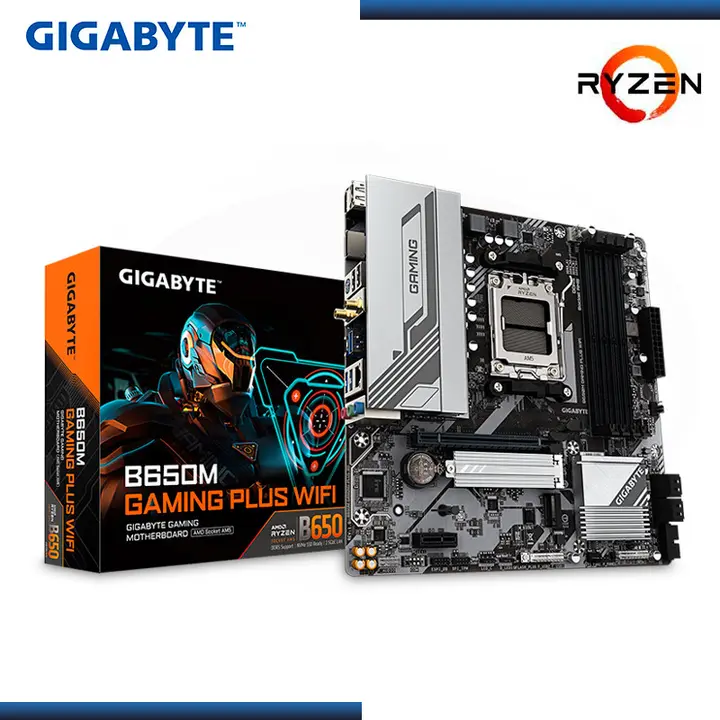 GIGABYTE B650M GAMING PLUS WI-FI AMD RYZEN AM5 DDR5