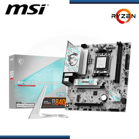 MSI B840M GAMING WIFI6E AMD RYZEN AM5 DDR5 (PN:911-7E76-001)
