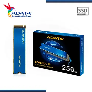 ADATA 256GB ADATA LEGEND 710 NVMe M.2 2280 PCIe.GEN 3x4 (PN:ALEG-710-256GCS)