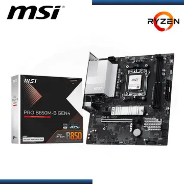 MSI Pro B850M-B GEN4 AMD Ryzen AM5 DDR5