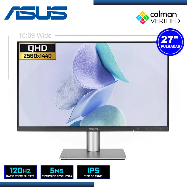 ASUS 27" ASUS PROART DISPLAY PA278QGV 2560x1440 HDMI DP 5MS/120Hz