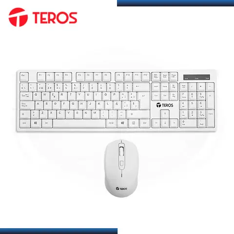 TEROS KIT TEROS TE-5016S WHITE WIRELESS TECLADO + MOUSE