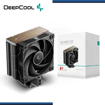 DEEPCOOL AK400 G2 BLACK REFRIGERACION AIRE AMD/INTEL (PN:R-AK400G2-BKNNMN-GJD)
