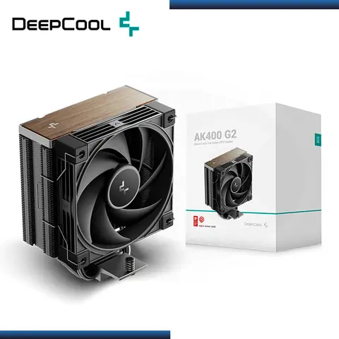 DEEPCOOL AK400 G2 BLACK REFRIGERACION AIRE AMD/INTEL (PN:R-AK400G2-BKNNMN-GJD)
