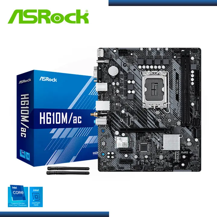 ASRock H610M/AC DDR4 LGA 1700