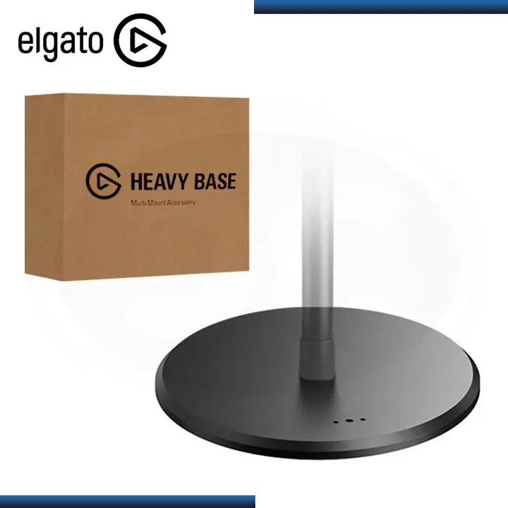 Elgato Heavy Base Disco de Acero para Montaje Multiple