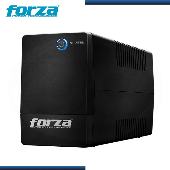 FORZA UPS INTERACTIVA NT-752U 750VA/375W 220V 6 TOMAS NEGRO