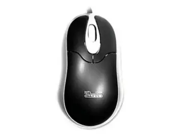 KLIP MINI RETRACTIL (KMO-103) HASTA 800 DPI, 3 BOTONES, NEGRO CON PLOMO