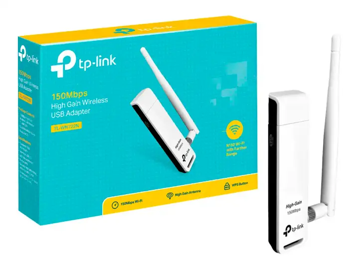 USB INALAMBRICO TP-LINK ( TL-WN722N ) 150 MBPS