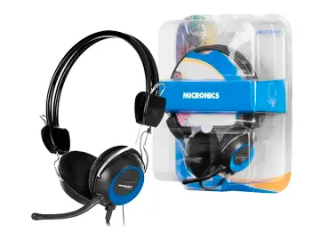 MIC MICRONICS CITRIX ADVANCE MIC H715 (MIC H715) CON MICROFONO, COLOR NEGRO C/ AZUL