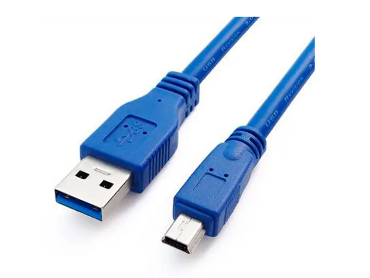 CABLE DE PUERTO USB MACHO -- A -- PUERTO MINI USB MACHO, AOC, VELOCIDAD DE TRANSFERENCIA 480MBPS, 1.2 METROS, TABLET, SMARTPHONE (USB0331MICRO)