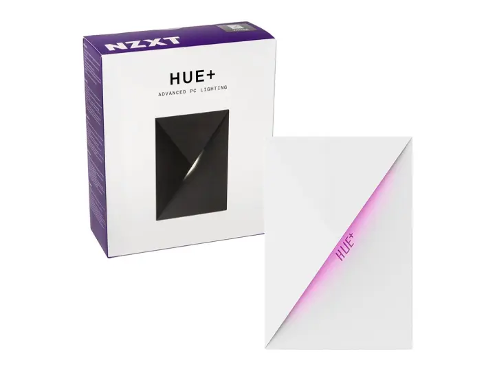 NZXT MODULO CONTROL DE ILUMINACION LED NZXT HUE+, FORMATO DE 2.5 PULGADAS, MATERIAL ACERO, PLÁSTICO, PCB, COLOR BLANCO (AC-HUEPS-W1)