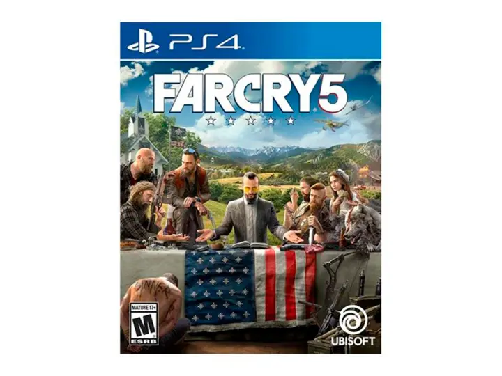 VIDEOJUEGO PARA PLAYSTATION PS4 FARCRY5, TIERRA DE LOS LIBRES Y LOS VALIENTES (887256028862)