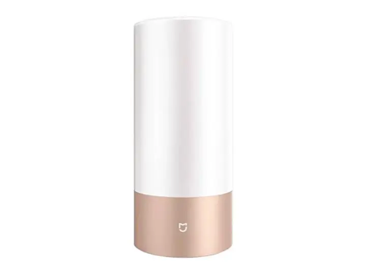 LAMPARA XIAOMI, MI BEDSIDE LAMP INTELIGENTE CON ILUMINACION LED RGB, BASE COLOR ORO (MUE4063GL)