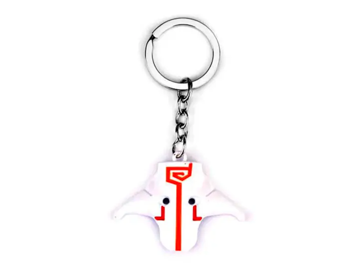 LLAVERO DOTA JUGGERNAUT MASK, DE COLOR BLANCO, 2 MOD (JUGGERNAUT MASK)