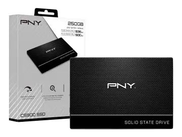 PNY UNIDAD DE ALMACENAMIENTO SSD SATA 2.5 PNY 250GB CS900 (SSD7CS900-250-RB) 535MB/S