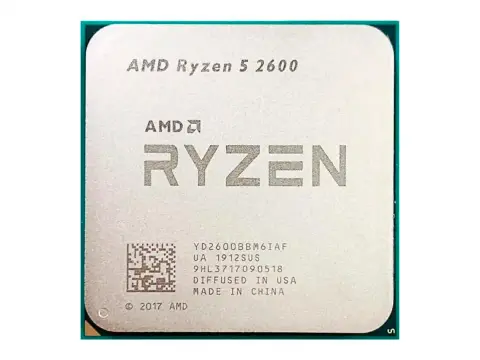 AMD RYZEN 5 2600 3.4GHZ HASTA 3.9GHZ 19MB (YD2600BBM6IAF) AM4, 6 NUCLEOS, OEM