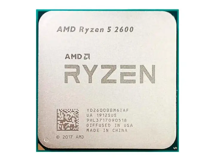 AMD RYZEN 5 2600 3.4GHZ HASTA 3.9GHZ 19MB (YD2600BBM6IAF) AM4, 6 NUCLEOS, OEM