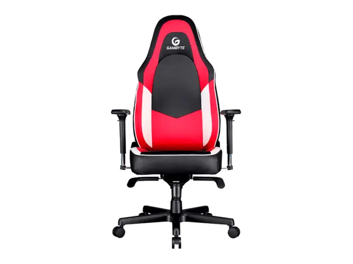 SILLA GAMBYTE PREMIUM ( VG01- 19- GBE ) GAMING | ROJA C/ BLANCO+NEGRO