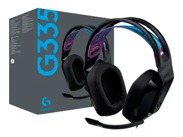 LOGITECH G335 GAMING (981-000977) CON MICROFONO, INTERFAZ JACK 3.5MM, NEGRO