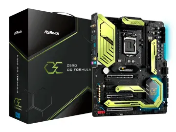 ASROCK Z590 OC FORMULA (90-MXBFS0-A0UAYZ) SOCKET LGA 1200, RAM DDR4 BUSS 6000OC MHZ, 11VA, 10MA GEN, RGB, WIFI 6E