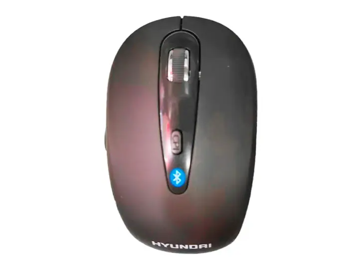 HYUNDAI BLUETOOTH DARK GRAY (HY4984AC) HASTA 1000 DPI, 5 BOTONES, NEGRO