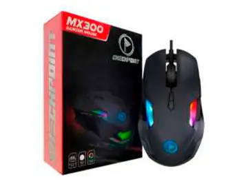 CHECKPOINT MX300 GAMING (CP-MS-1003) HASTA 10.000 DPI, 9 BOTONES, RGB, NEGRO
