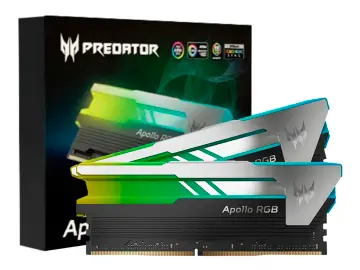 ACER DDR4 16GB (8GBX2) PREDATOR APOLO 3200 MHZ (BL.9BWWR.226) RGB