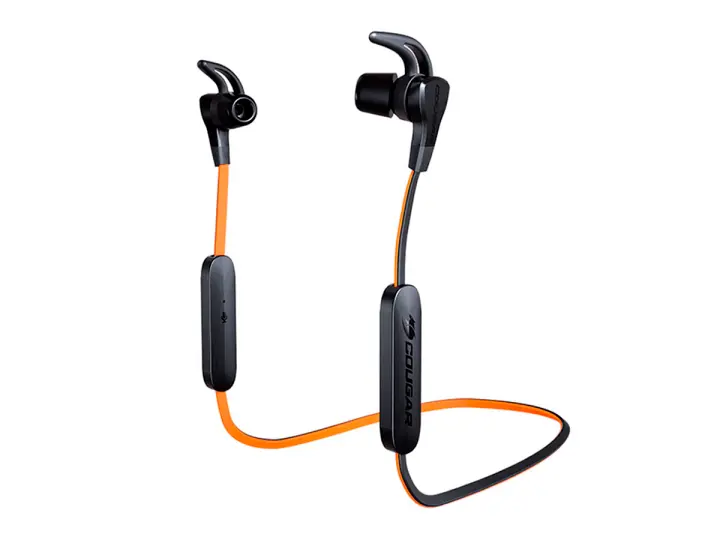 COUGAR INTRA-AUDITIVO INALAMBRICO COUGAR HAVOC GAMING (3H85BP10B.0001) CON MICROFONO, INTERFAZ BT, NEGRO C/ NARANJA