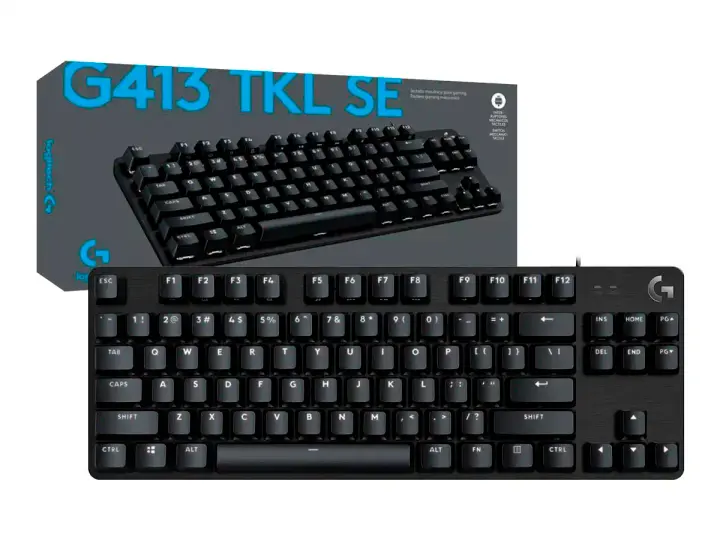 LOGITECH GAMER LOGITECH G413 TKL SE (920-010442) MECANICO, LED BLANCO