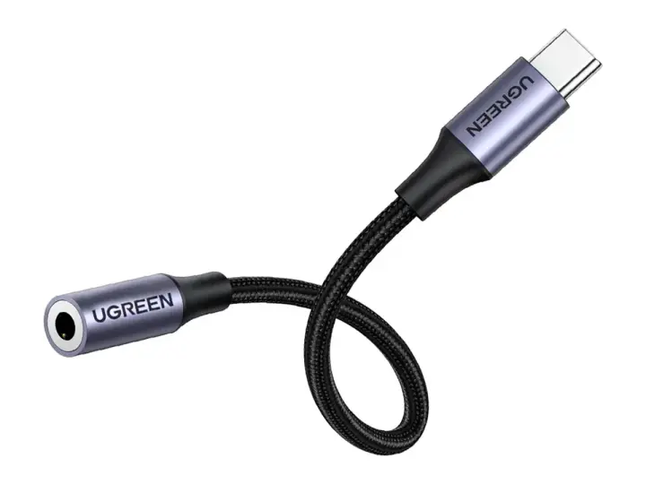 ADAPTADOR DE AUDIO GENERICO USB TYPE C MACHO -- A -- JACK HEMBRA 3.5MM