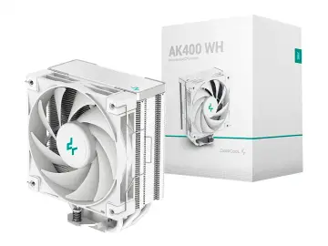 DEEPCOOL PARA PROCESADOR DEEPCOOL AK400 WH (AK400-WHNNMN-G-1) 1 VENTILADOR, 120MM