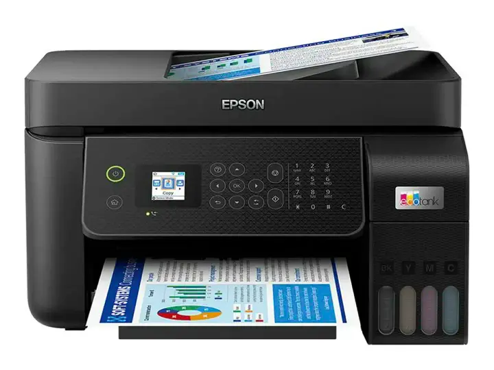 IMPRESORA EPSON MULTIFUNCIONAL L5590, C/ TANQUE IMPRIME ESCANEA FOTOCOPIA FAX WIFI ( C11CK57301)