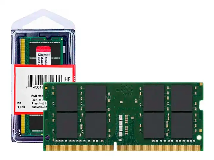 KINGSTON PARA LAPTOP SODIMM KINGSTON DDR4 16GB (KCP432SS8/16) 3200 MHZ