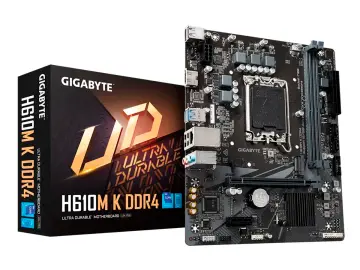 GIGABYTE H610M K DDR4 (H610M K DDR4) SOCKET LGA 1700, RAM DDDR4 BUSS 3200MHZ, 14VA, 13VA, 12VA GEN