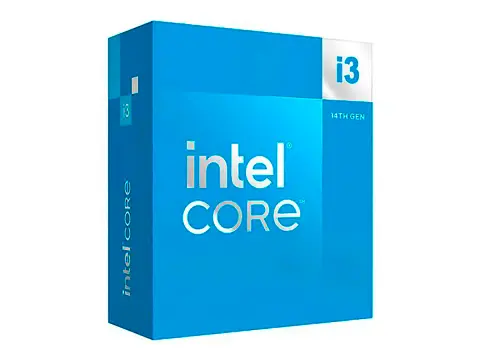 Intel CORE I3 14100 3.5GHZ HASTA 4.7GHZ 12MB (BX8071514100) LGA 1700, 4 NUCLEOS, C/ GRAFICA UHD 730
